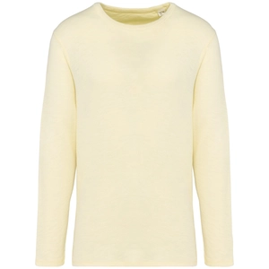 Sweat-shirt écoresponsable à col rond délavé unisexe - Fabrication Europe personnalisable