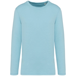 Sweat-shirt écoresponsable à col rond délavé unisexe - Fabrication Europe personnalisable