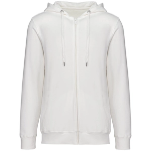 Sweat-shirt écoresponsable zippé à capuche unisexe - Fabrication Europe