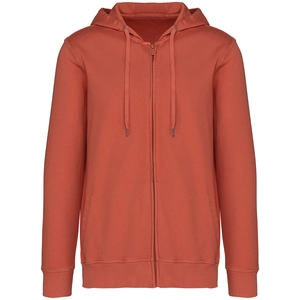 Sweat-shirt écoresponsable zippé à capuche unisexe - Fabrication Europe personnalisable