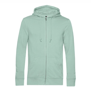 Sweat zippé à capuche homme, 20% en RPET personnalisable