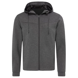 Sweat zippé à capuche homme, 24% en RPET personnalisable