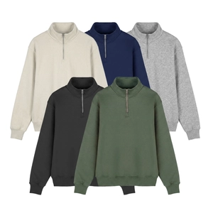 Sweat zippé coton biologique - made in europe personnalisable