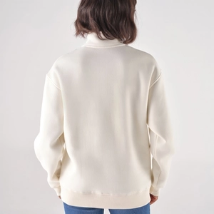 Sweat zippé coton biologique - made in europe personnalisable