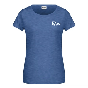 T-shirt Femme 100% coton bio - avec étiquette détachable personnalisable