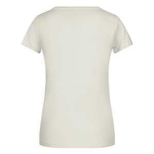 T-shirt Femme 100% coton bio - avec étiquette détachable personnalisable