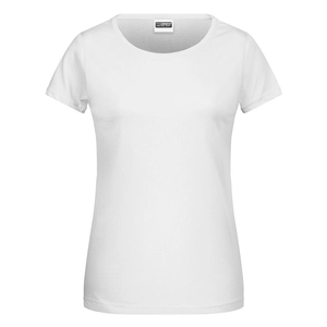 T-shirt Femme 100% coton bio - avec étiquette détachable personnalisable