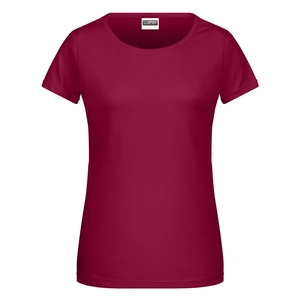 T-shirt Femme 100% coton bio - avec étiquette détachable personnalisable