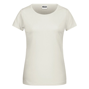 T-shirt Femme 100% coton bio - avec étiquette détachable personnalisable