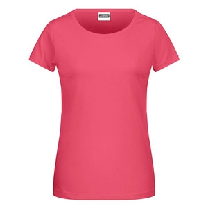 T-shirt Femme 100% coton bio - avec étiquette détachable personnalisable