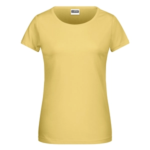 T-shirt Femme 100% coton bio - avec étiquette détachable personnalisable