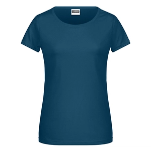 T-shirt Femme 100% coton bio - avec étiquette détachable personnalisable