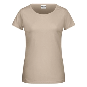 T-shirt Femme 100% coton bio - avec étiquette détachable personnalisable