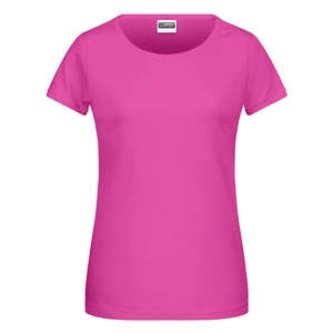 T-shirt Femme 100% coton bio - avec étiquette détachable personnalisable