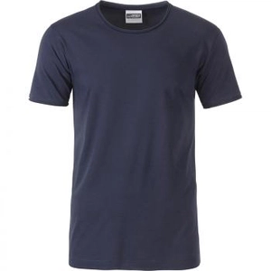 T-shirt homme 100% coton bio, col rond, manches courtes personnalisable