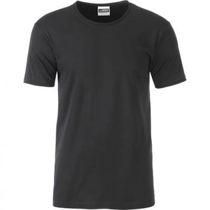 T-shirt homme 100% coton bio, col rond, manches courtes personnalisable