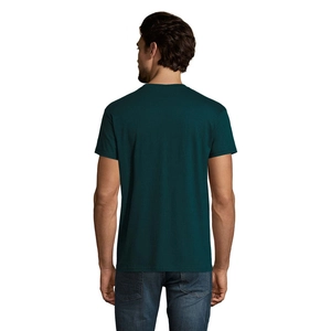 T-shirt homme col rond, 100% coton semi-peigné ringspun personnalisable