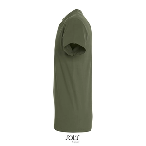 T-shirt homme col rond, 100% coton semi-peigné ringspun personnalisable