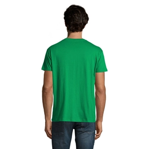 T-shirt homme col rond, 100% coton semi-peigné ringspun personnalisable
