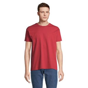 T-shirt homme col rond, 100% coton semi-peigné ringspun personnalisable