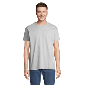 T-shirt homme col rond, 100% coton semi-peigné ringspun personnalisable