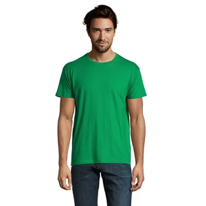 T-shirt homme col rond, 100% coton semi-peigné ringspun personnalisable