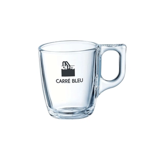 Tasse à café en verre 9 cl - Fabrication France personnalisable