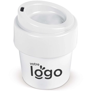 Tasse à café hot-but-cool 240ml avec couvercle personnalisable