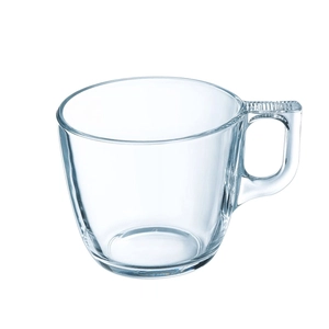 Tasse à cappuccino en verre 22 cl - Fabrication France personnalisable