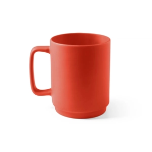 Tasse en céramique avec corps cylindrique personnalisable