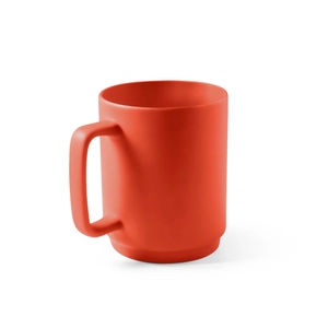 Tasse en céramique avec corps cylindrique personnalisable