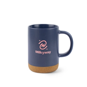 Tasse en céramique avec socle en liège 320 ml personnalisable