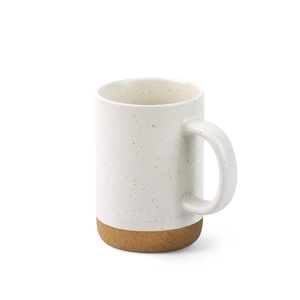 Tasse en céramique avec socle en liège 320 ml personnalisable