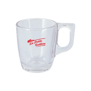 Tasse espresso made in France 9 cl en verre trempé personnalisable