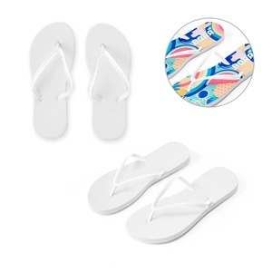 Tongs de plage entièrement personnalisables via sublimation personnalisable