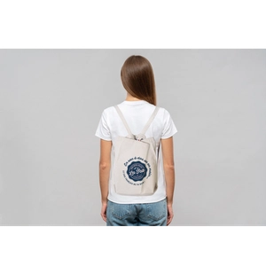 Tote bag à dos confectionné en France - coton recyclé 250gr/m2 personnalisable