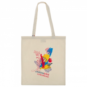 Tote bag coton confectionné en France 150g personnalisable