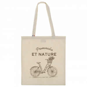 Tote bag coton confectionné en France 150g personnalisable