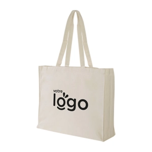 Totebag coton 280gr - Sac shopping 14 litres personnalisable