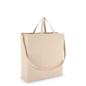 Totebag en coton 220 g/m2 - avec une poignée longue personnalisable