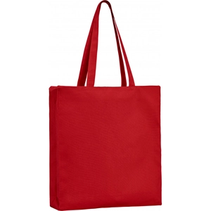 Totebag en coton avec soufflet 220 gr/m2 16 litres - avec fermeture zippée personnalisable