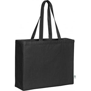 Totebag en coton organique certifié GOTS 220gr/m2 - avec soufflet personnalisable