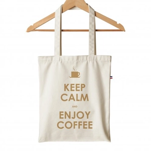 Totebag Made in France 165gr 100% coton bio GOTS personnalisable