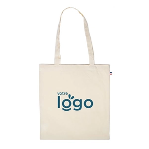 Totebag personnalisé Made in France avec coton bio 150g/m² personnalisable