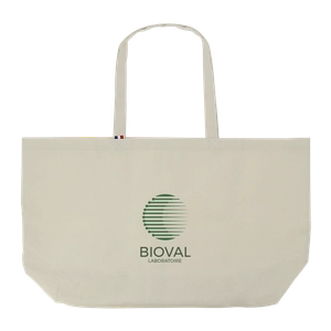 Totebag XXL en coton recyclé 250gr/m2 - Made in France personnalisable