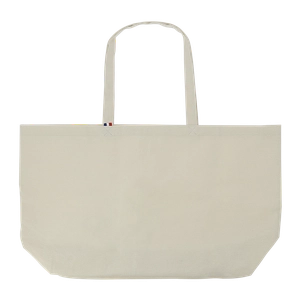 Totebag XXL en coton recyclé 250gr/m2 - Made in France personnalisable