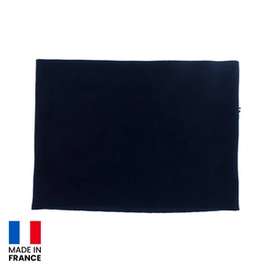 Tour de cou polaire made in France 40x29 cm - avec galon tricolore personnalisable