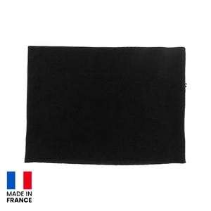 Tour de cou polaire made in France 40x29 cm - avec galon tricolore personnalisable