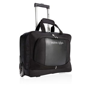 Trolley business Swiss Peak en polyester 600D - rangement PC personnalisable