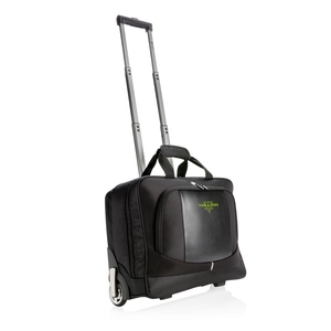 Trolley business Swiss Peak en polyester 600D - rangement PC personnalisable